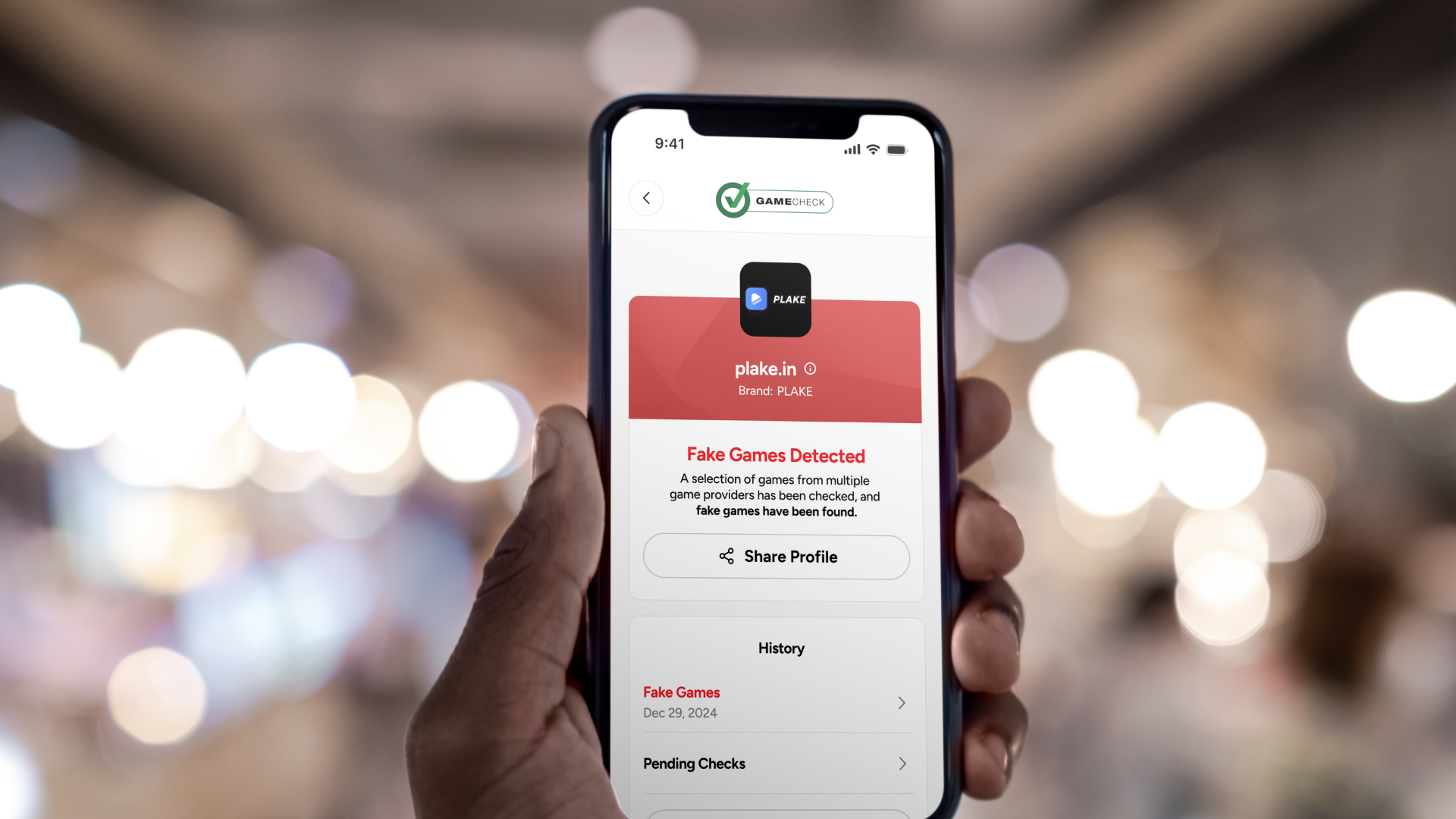 Atenção: jogos falsos detectados no Cassino PLAKE